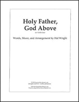 Holy Father, God Above SATB choral sheet music cover